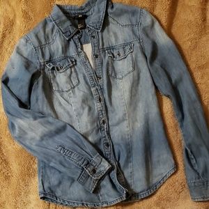 Denim shirt